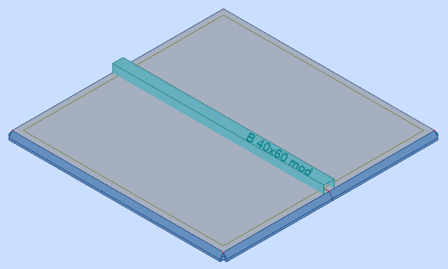 Stiffness modification (simplified method) - 3D